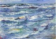 Lovis Corinth Meer bei La Spezia oil painting